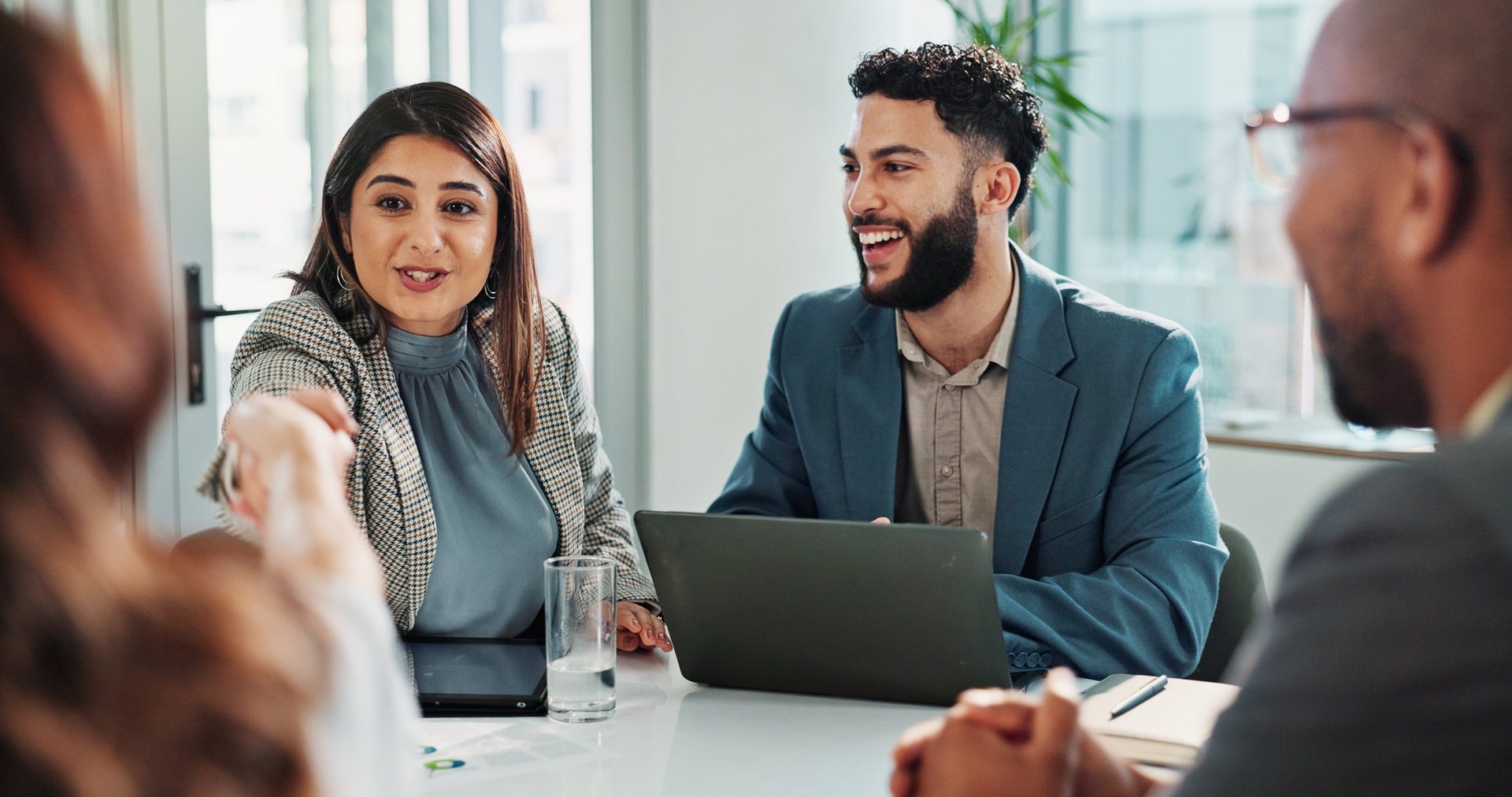 Business team collaboration